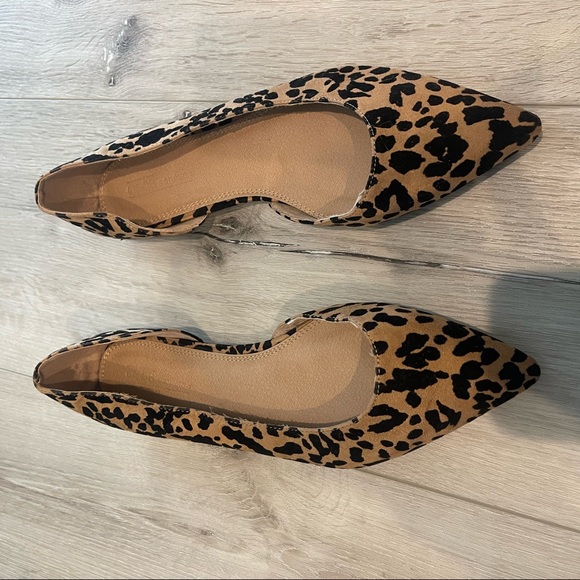 ASOS cheetah print flats size 9w new - Picture 6 of 10